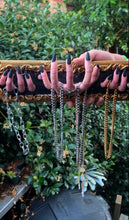 Load image into Gallery viewer, Triple Dark Goddess incense and ring holder wall hanging