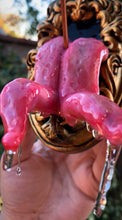 Load image into Gallery viewer, Split tongue incense stick andwall hanging