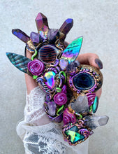 Load image into Gallery viewer, Crystal Pipe (mystic rose theme)