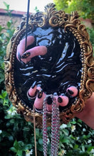 Load image into Gallery viewer, Dark Goddess incense and ring holder wall hanging
