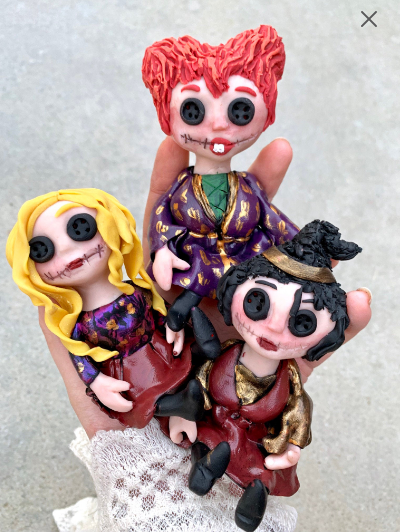 Sanderson Sisters Sculptures