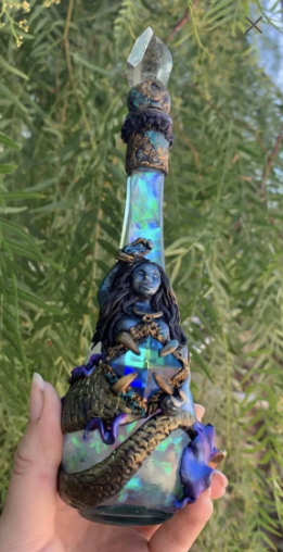 Mermaid Spell Bottle